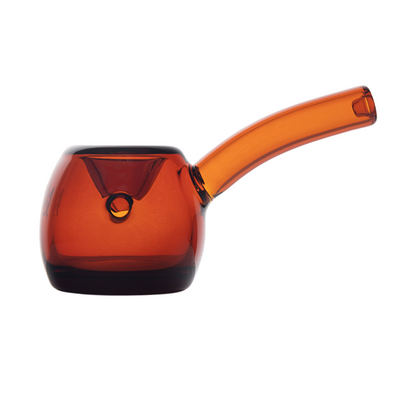 Perch Hand Pipe made of Premium Borosilicate Glass available in various colors at Hi-Lyfe