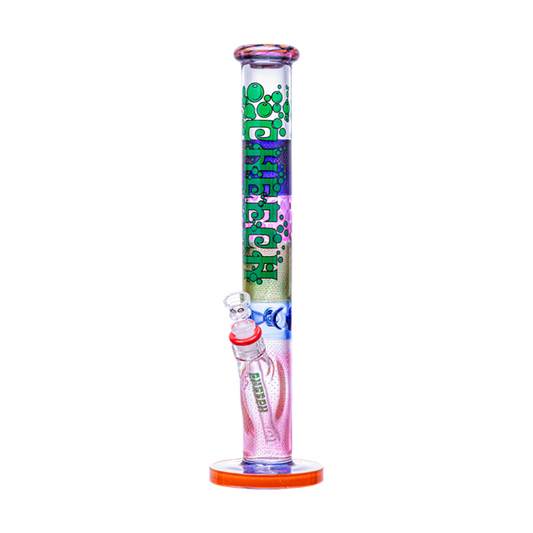 Mixed-Up Straight Tube with vibrant design for premium cannabis smoking