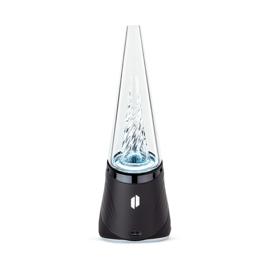 Peak Pro Concentrate Vaporizer with customizable LED lights and smart connectivity