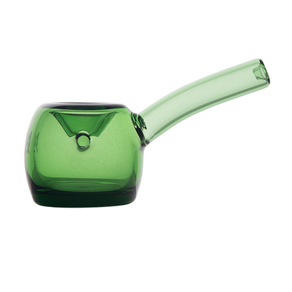 Perch Hand Pipe made of Premium Borosilicate Glass available in various colors at Hi-Lyfe