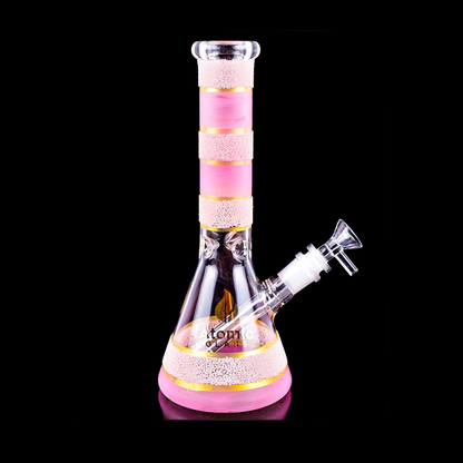 10" Cotton Candy Frosted Bong